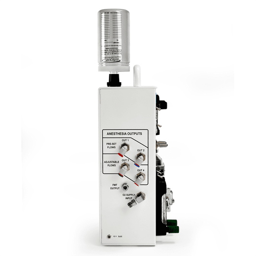 RAS-4 rodent Anesthesia System Side View-Left