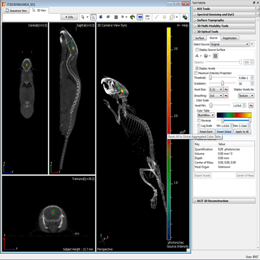 Living Image Analysis Software