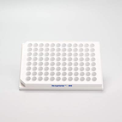 Isoplate-96 Microplate White Frame Clear Well image