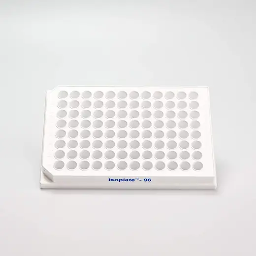 Isoplate-96 Microplate White Frame Clear Well image