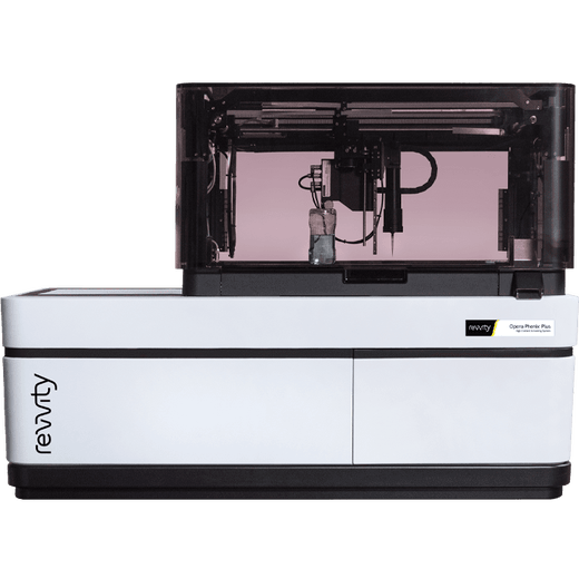 Opera Phenix Plus High-Content Screening system for fast response assays, phenotypic screening, and assays using complex cell models.