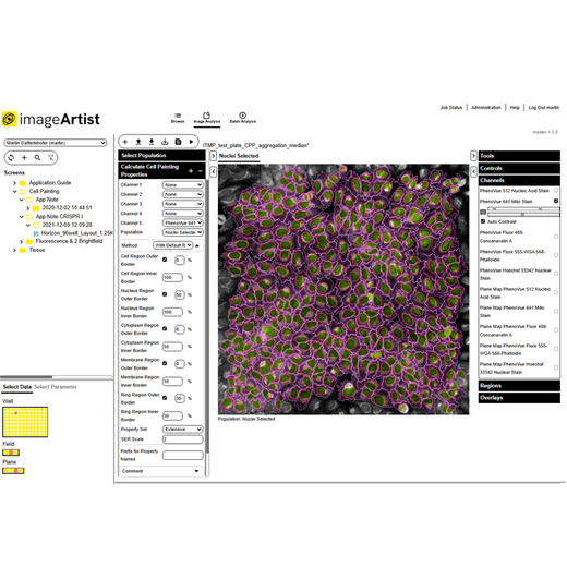 Signals Image Artist Image Data Analysis and Management Platform