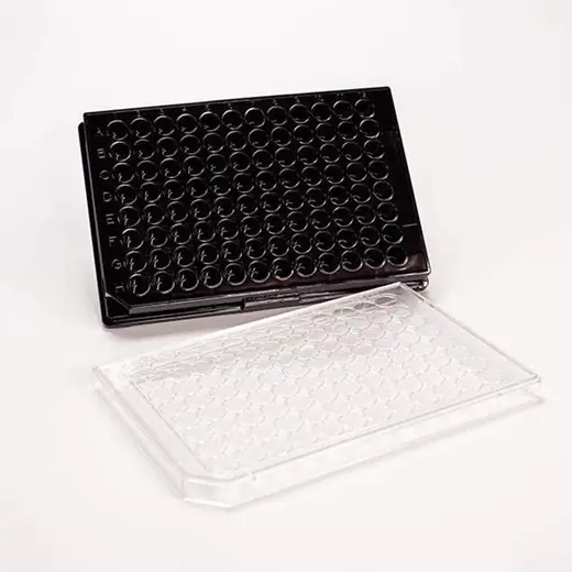 CulturPlate-96 Black, Black Opaque 96-well Microplate, Sterile and Tissue Culture Treated image