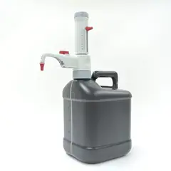 Dispensette with valve, 1.0 - 10.0 mL