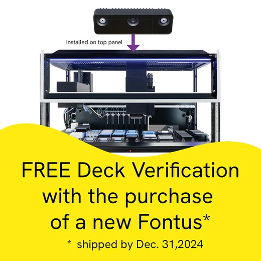 Free deck verification with purchase of new Fontus