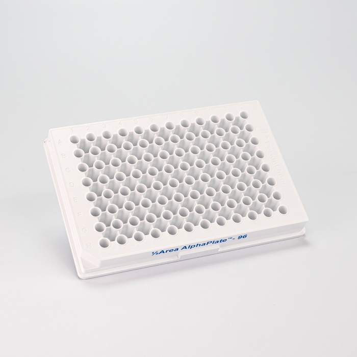 AlphaPlate 96-well 1/2 Area, light gray, 2 x 25 plates | Revvity