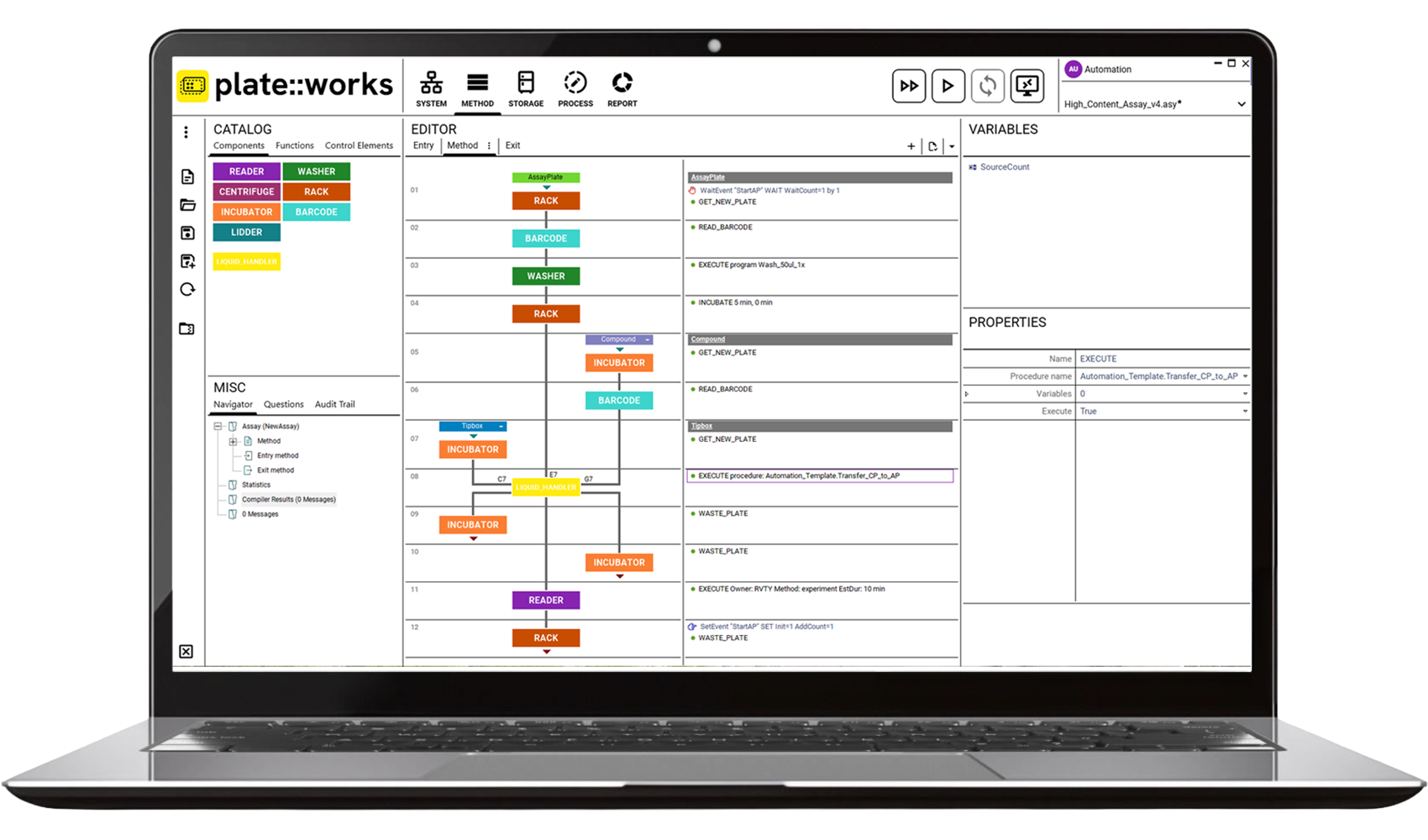 plate works intuitive workflow design