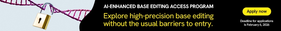 AI-enhanced Base Editing Access Program banner