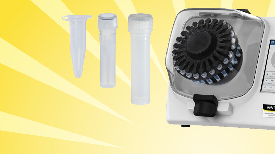 Bead beating cell lysis tubes for tough tissues and matrices