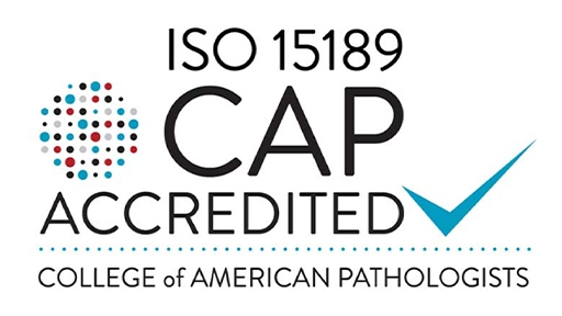 CAP accredited with ISO