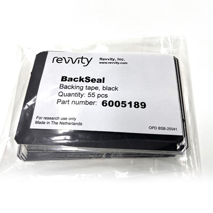 BackSeal-96/384 Black, Black Adhesive Bottom Seal for 96-well and