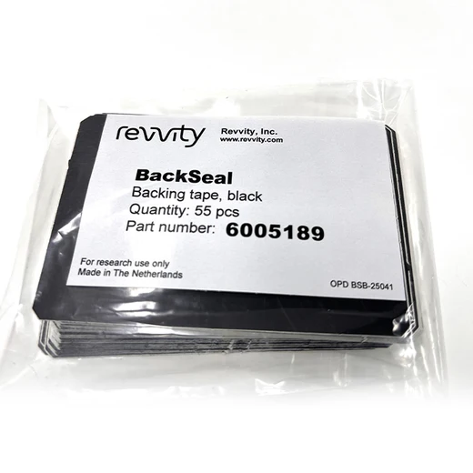 BackSeal-96/384 Black, Black Adhesive Bottom Seal for 96-well and 384-well Microplate