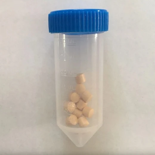 Bulk 1/4'' ceramic cylinders for homogenization, 300 g