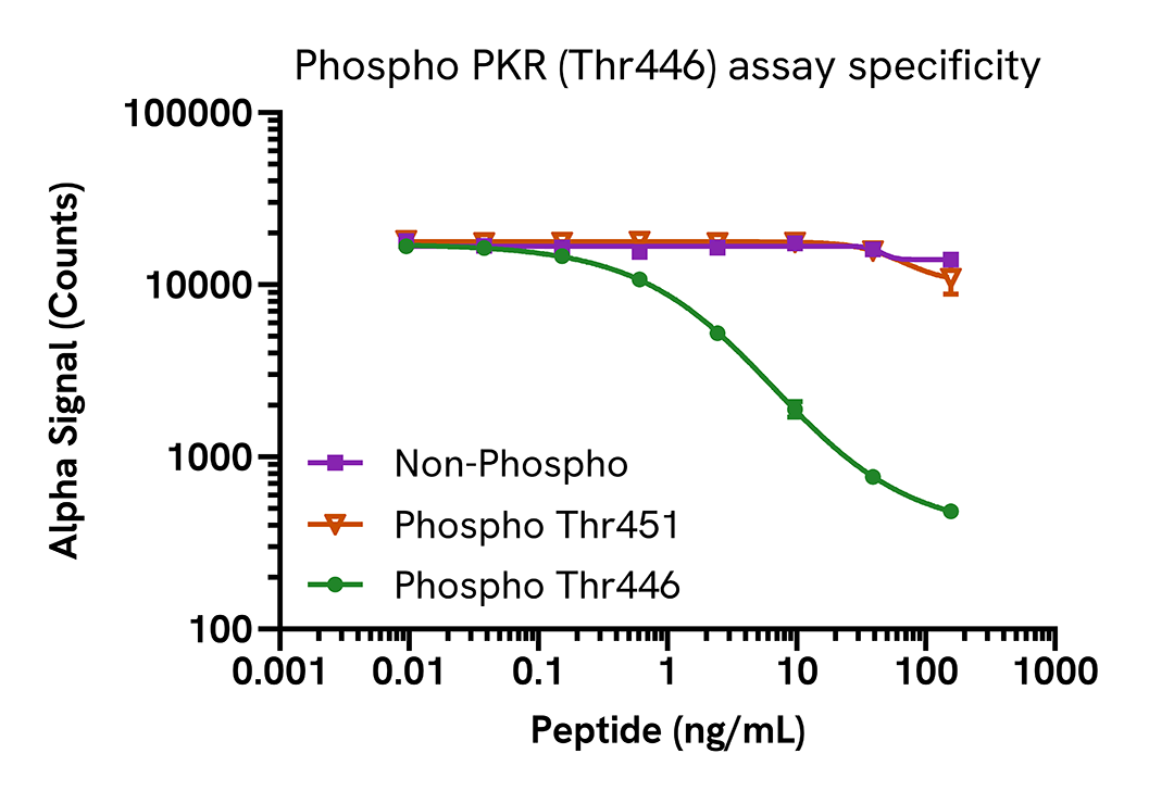 Specificity of Phospho (Thr446) PKR assay