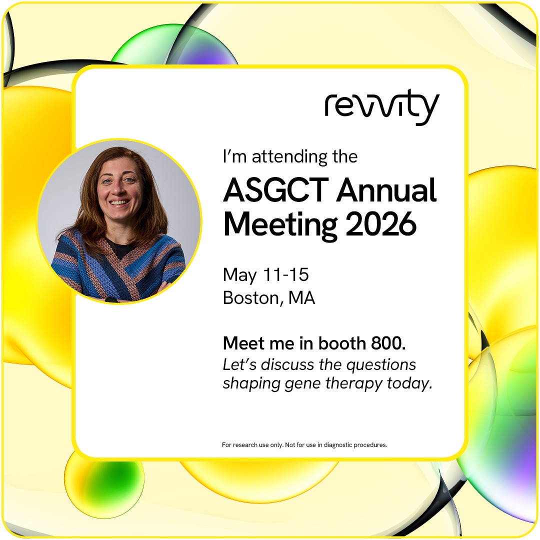 Revvity at ASGCT 2026 Meet our experts