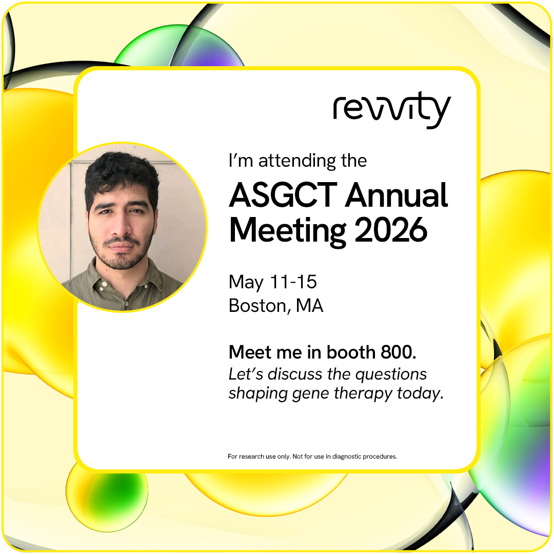 Revvity at ASGCT 2026 Meet our experts