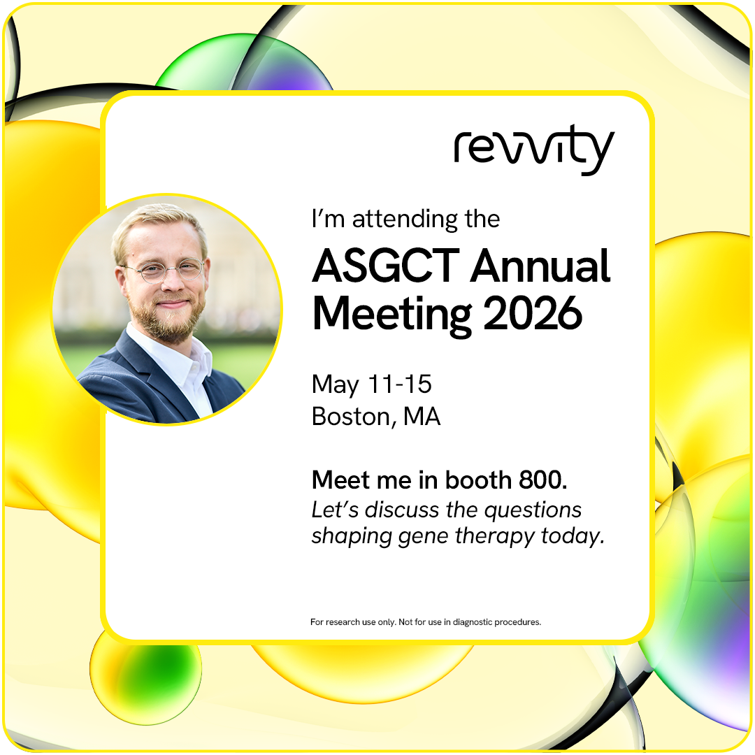 Revvity at ASGCT 2026 Meet our experts