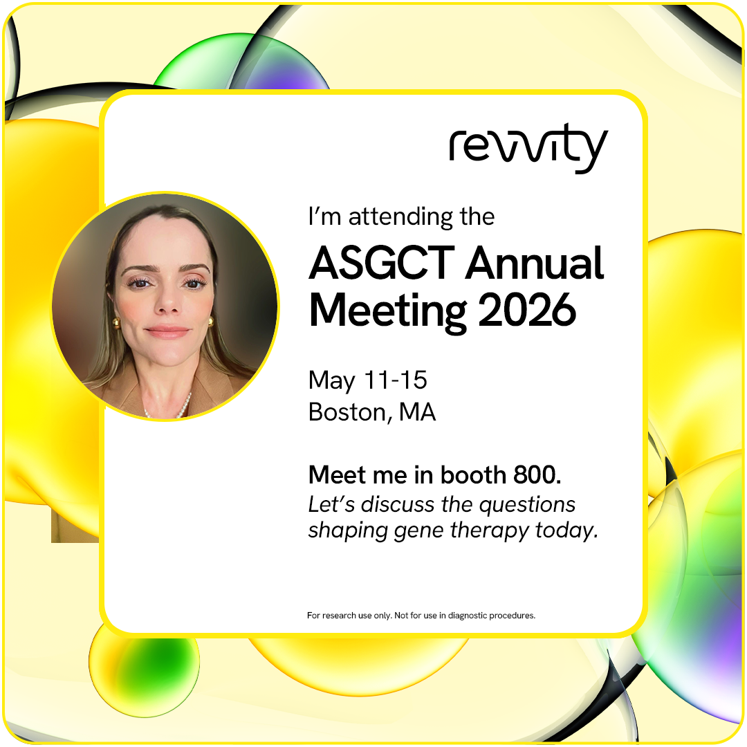 Revvity at ASGCT 2026 Meet our experts