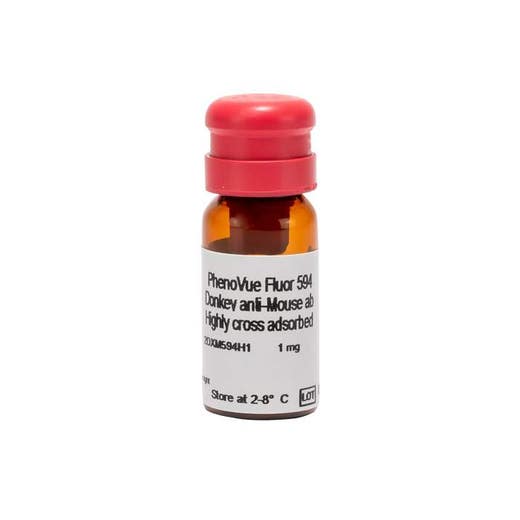 PhenoVue Fluor 594 Donkey anti-Mouse ab Highly Cross-Adsorbed