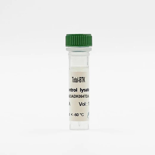 Total BTK control lysate vial image