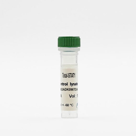 Total STAT1 control lysate vial image