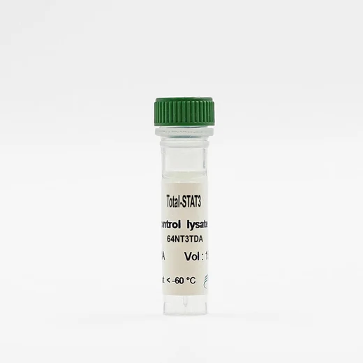 Total STAT3 control lysate vial image