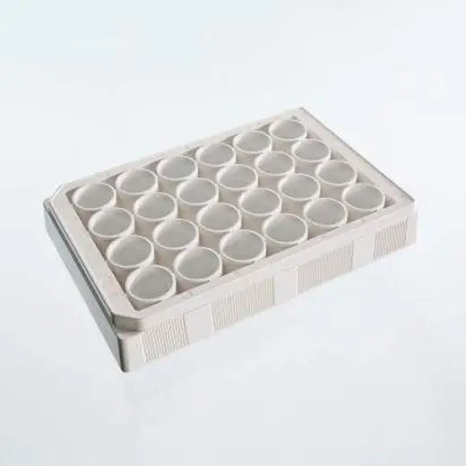 VisiPlate-24, White 24-well Microplate with Clear Bottom